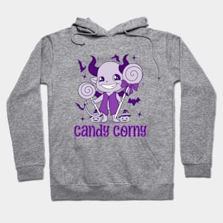 Candy Corny Cute Halloween Ghost Hoodie